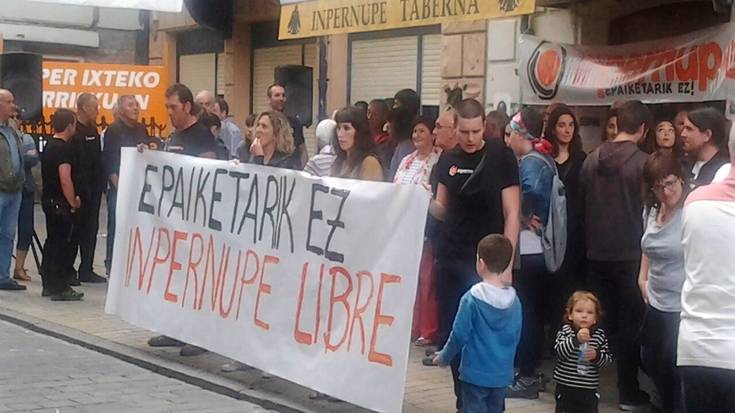 Inpernupe Libre: Kontzentrazioa Zarauzko ekitaldiaren atarian