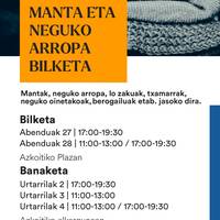 Neguko manta eta arropa bilketa