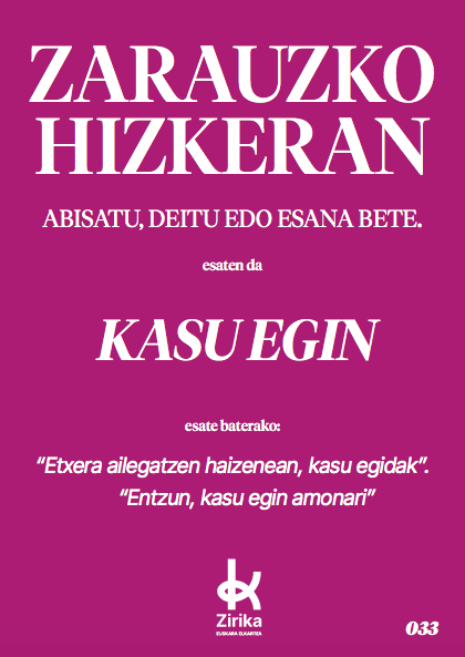 Kasu egin