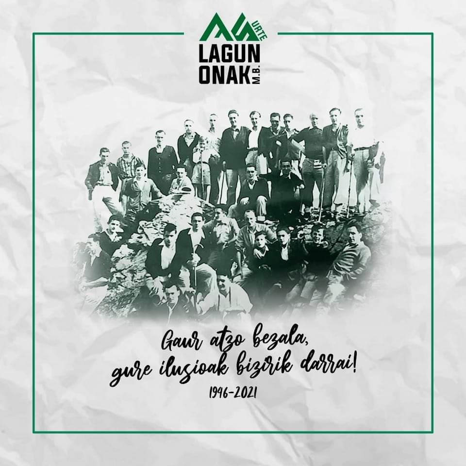 Gaurko egunez, duela 75 urte, Arauntzan