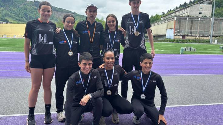 Ane Bosch eta Julen Zialtzeta atletak txapeldun, Gipuzkoako 18 urtez azpikoen txapelketan