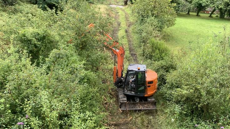 Txandakako trafikoa ezarriko dute Narrondo parean, bidegorriko aurre lanak direla eta