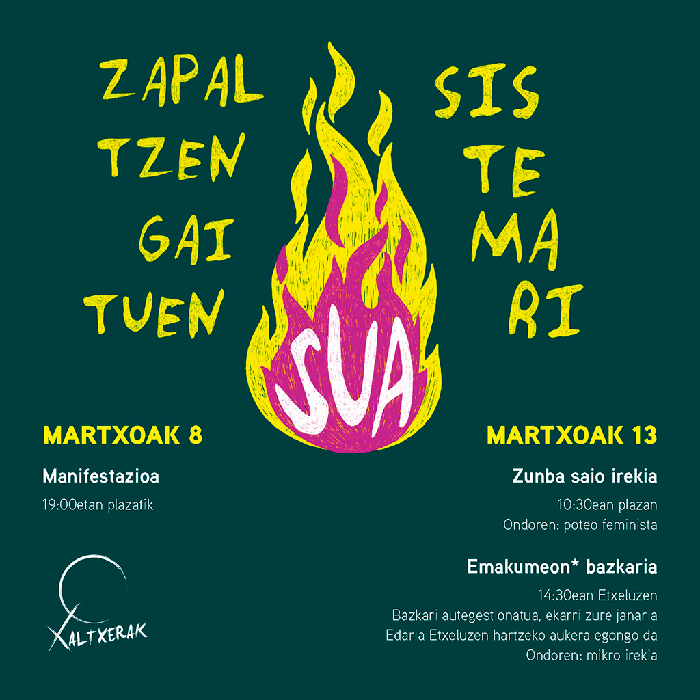 Martxoak 8: Manifestazioa