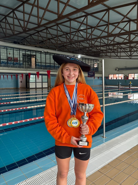 Domina sortarekin itzuli da Taosa igeriketa kluba Neguko Gipuzkoako txapelketatik