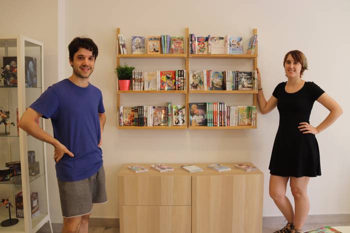 Wasabi Manga, komiki japoniarrean espezializatutako denda Zarautzen