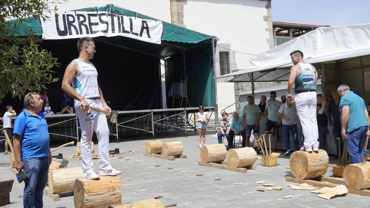 Herri kirolak eta beroa, Urrestillako sanjoanen atariko