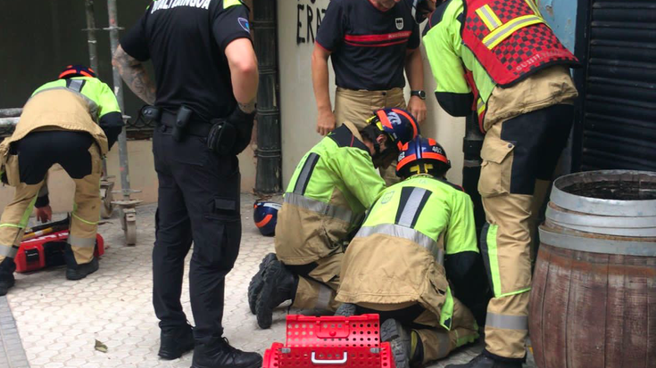 Katakume bat erreskatatu dute Basadin