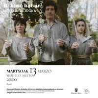 Antzerkia: 'Bi baso bat ur. Tratu txarren osteko alaitasunaz' antzerkia