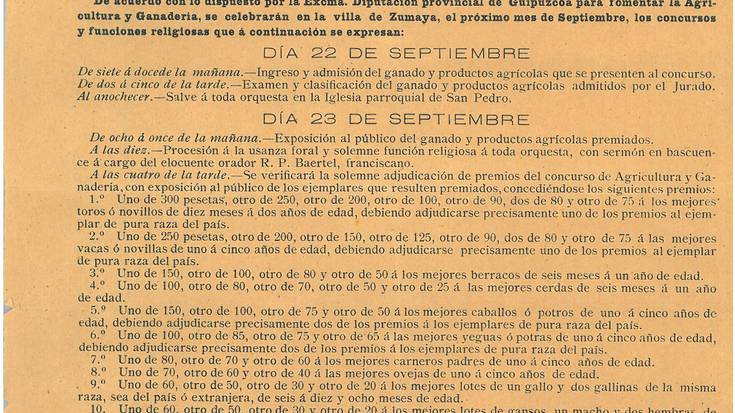 Euskal Jai Eguna Zumaian, baina nondik eta noiztik dator?