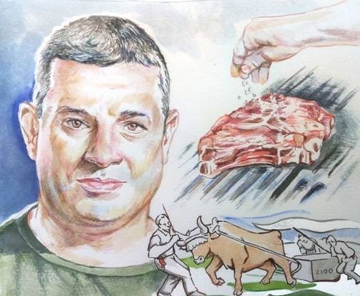 Aitor Aizpurua probalariaren erretratua