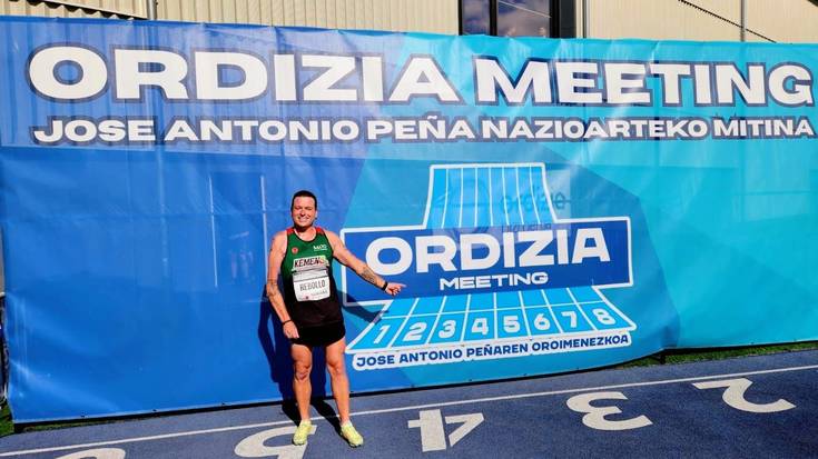 Rebollo seigarren Ordiziako Nazioarteko Atletismo Topaketan
