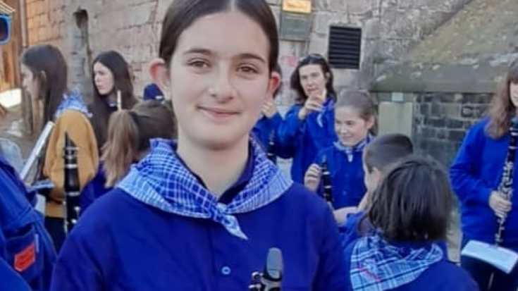 Uxoa Aranberri klarinete ikaslea Euskadiko Ikasleen Orkestrako kide izateko hautatu dute