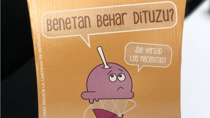 Hondakina gutxitzeko kanpaina jarriko dute abian izozki dendetan