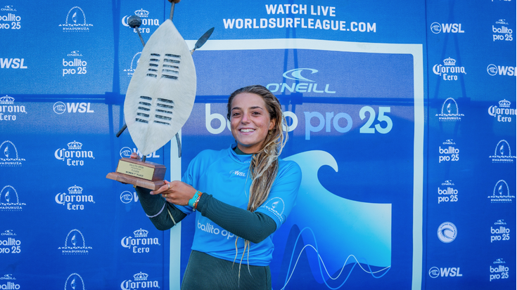 Anette Gonzalez Etxabarrik irabazi du Ballitoko Qualifying Series surf txapelketa