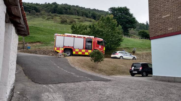 Belar batzuek su hartu dute San Martin auzoan