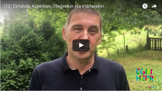 Gaur 18:30ean izango da Arnaldo Otegi Azpeitian