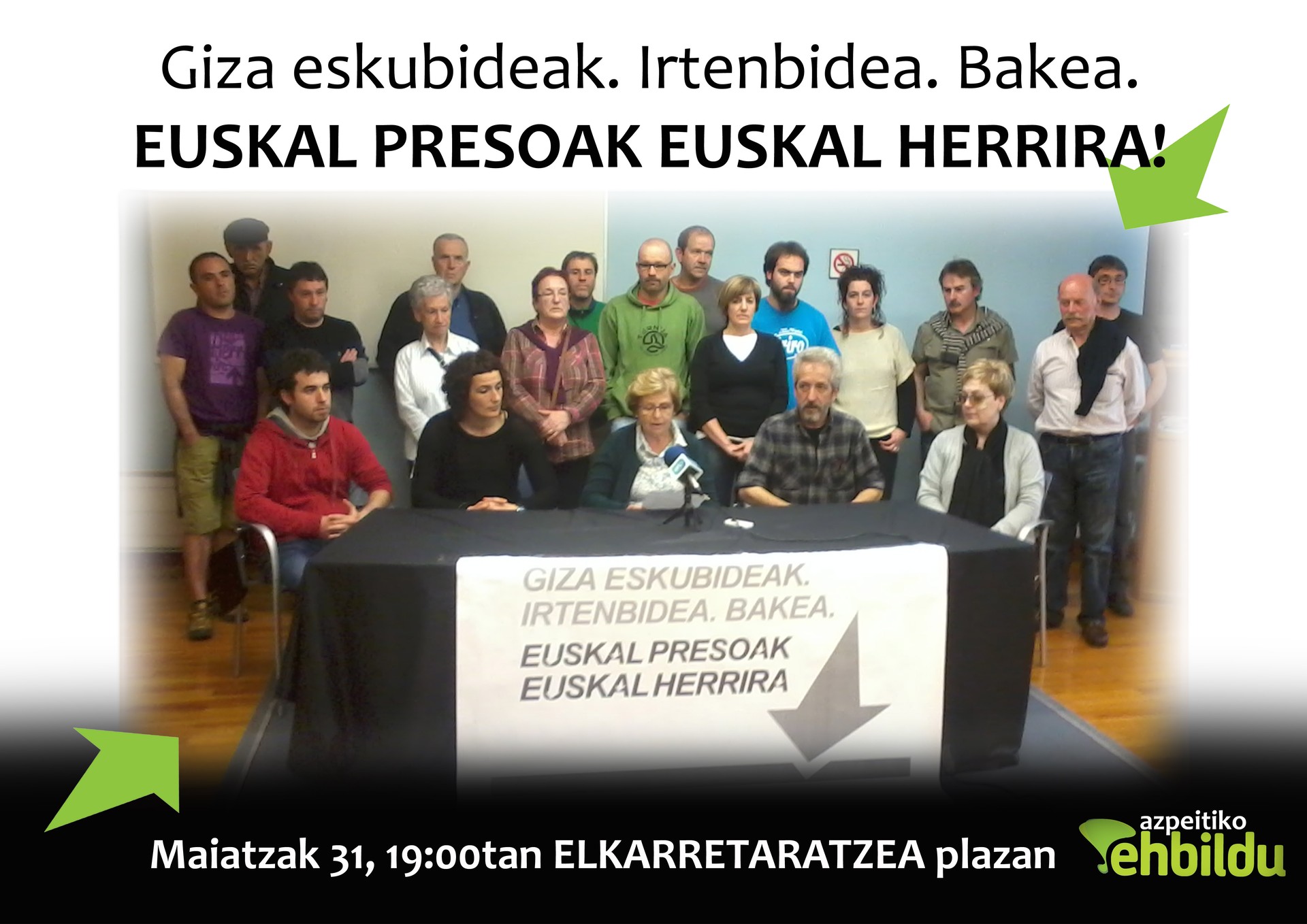 EH Bilduk hileko azken ostiralean parte hartzeko deia luzatzen du