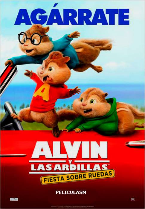 Zinea: 'Alvin y las ardillas: fiesta sobre ruedas'