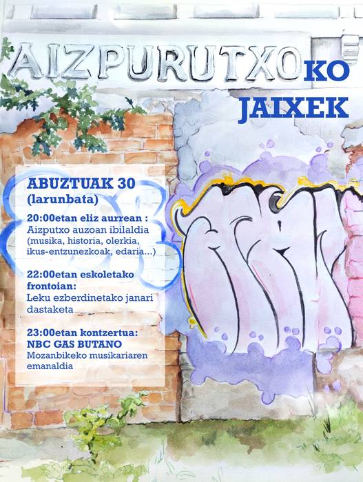 Aizpurutxoko San Agustin jaiak
