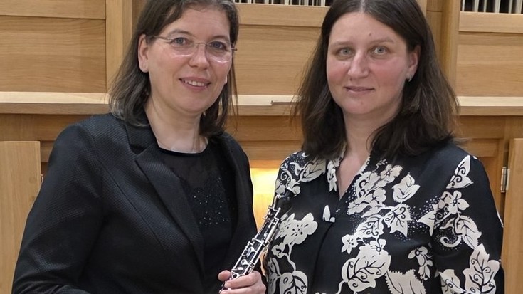 Organo Erromantikoaren Zikloa: Andrea Strasberger oboea eta Maria Magyarova Plsekova organoa