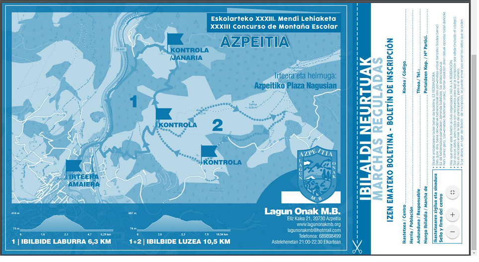 Eskolarteko XXXIII. Mendi Lehiaketa izango da martxoaren 15ean