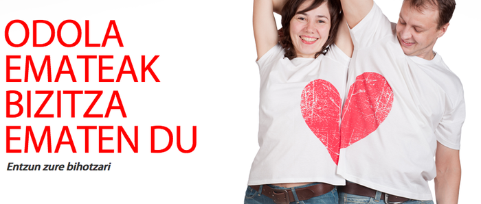 Odola eman nahi dutenek asteazkenean izango dute horretarako aukera