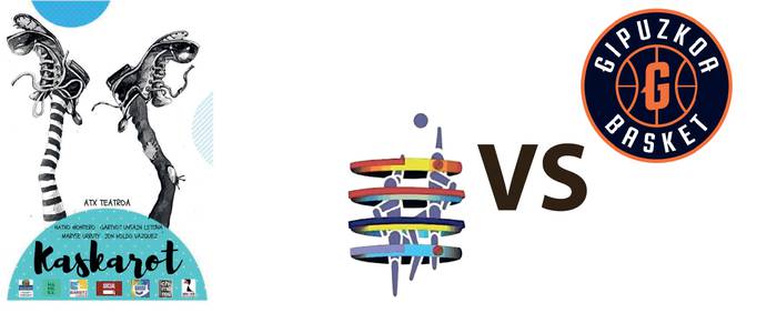 ZOZKETA. DELTECO GBC-ren hurrengo partidarako sarrerak eta 'Kaskarot' antzerkirako sarrerak