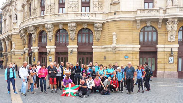 Zortzigarren etapa eginda, amaitu da Azpeitia-Bilbo 2018 egitasmoa