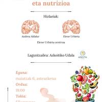 Hitzaldia: 'Gaixotasun neurodegeneratiboak eta nutrizioa'