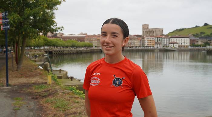 Amane Jimenez: "Dena emanda eta dugun arraunketa onenarekin, zazpigarren postura iristen saiatuko gara"