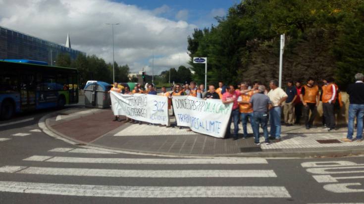 Greba mugagabea hasi dute Xeyko langileek