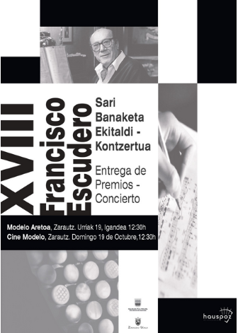 Sari banaketa: XVII. Francisco Escudero sari banaketa ekitaldia