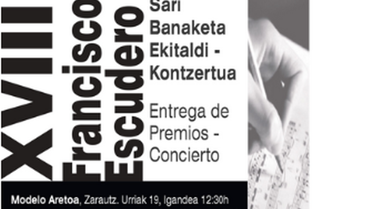 Sari banaketa: XVII. Francisco Escudero sari banaketa ekitaldia