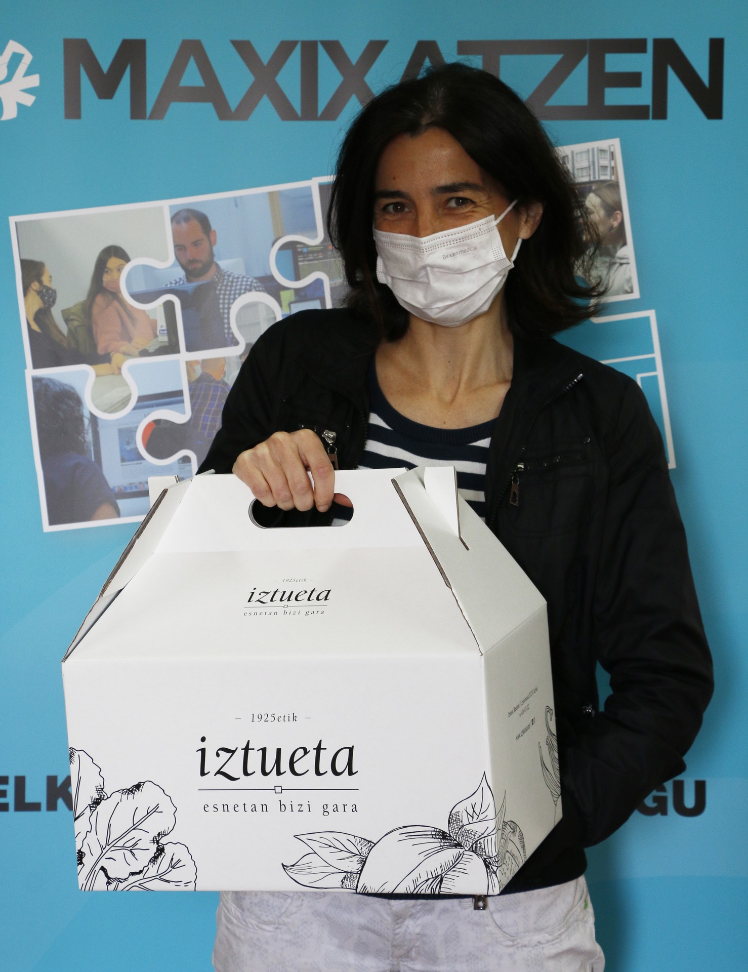 Iztueta produktuz osatutako saskiak badu irabazlea