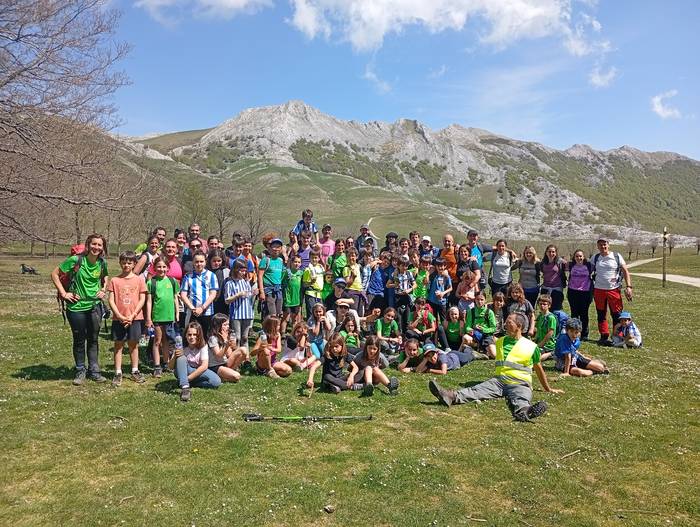 Urbian izan dira asteburuan Gurutxurtukoak