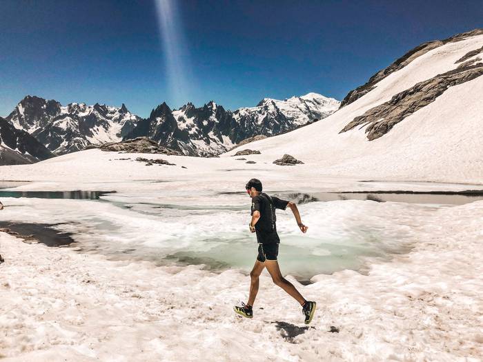 Joseba Diaz, zazpigarren Chamonix-Mont Blanc kilometro bertikalean