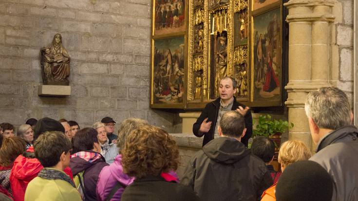 "Aita Santuaren babesa lortu zuten herriko arrantzaleek 1611an"