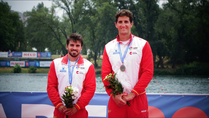 Brontzezko domina lortu du Iñigo Peñak Europako Txapelketan