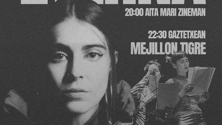 'Eterna' dokumentala + Mejillon Tigre poesia emanaldia + DJ Balklava