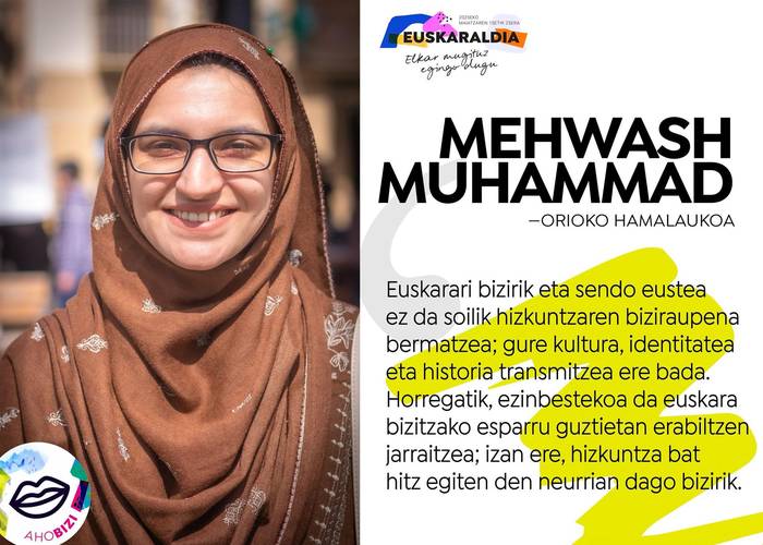 Orioko hamalaukoa: Mehwash Muhammad