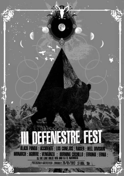 Defenestre fest, larunbatean