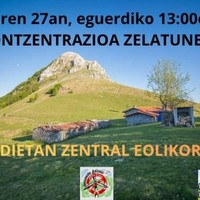 Elkarretaratzea: 'Mendietan zentral eolikorik ez'