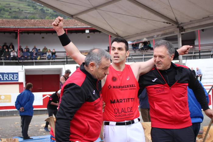 Otañok irabazi du Arria V.aren kontrako aizkora apustua