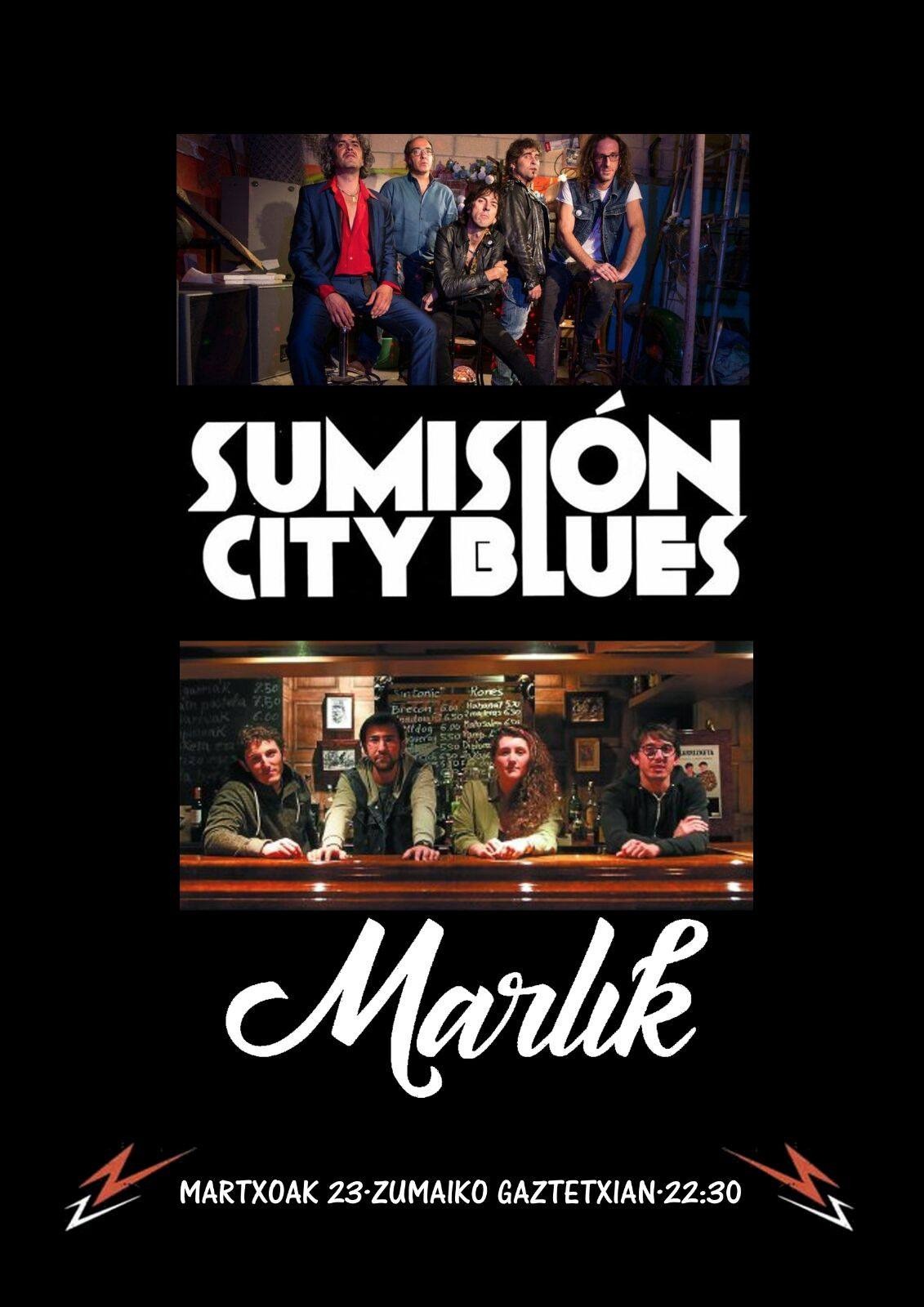 Marlik eta Sumision City Blues gaur gaztetxean