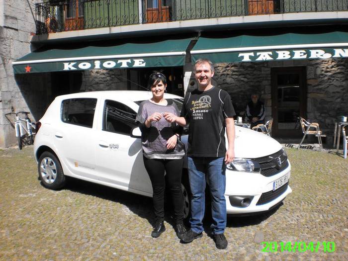 Euskal Tonbolan auto bat irabazi du Aitziber Aizpurua zestoarrak
