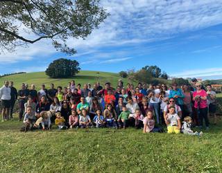 Ehun lagun inguruk parte hartu dute Arroa Biran