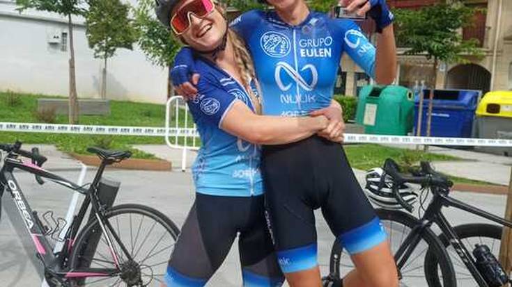 Oihana Ezponda, Unai Esparza eta Julen Garcia, bikain asteburuan