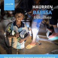 Erakusketa: Unicef Euskadiren 'Haurren babesa'