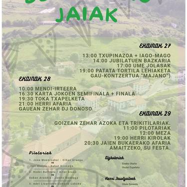Beizamako San Pedro jaiak