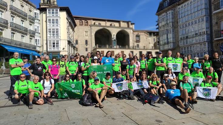 Zazpi etaparen ostean, helmugara iritsi da Azpeitia-3H-Gasteiz egitasmoa